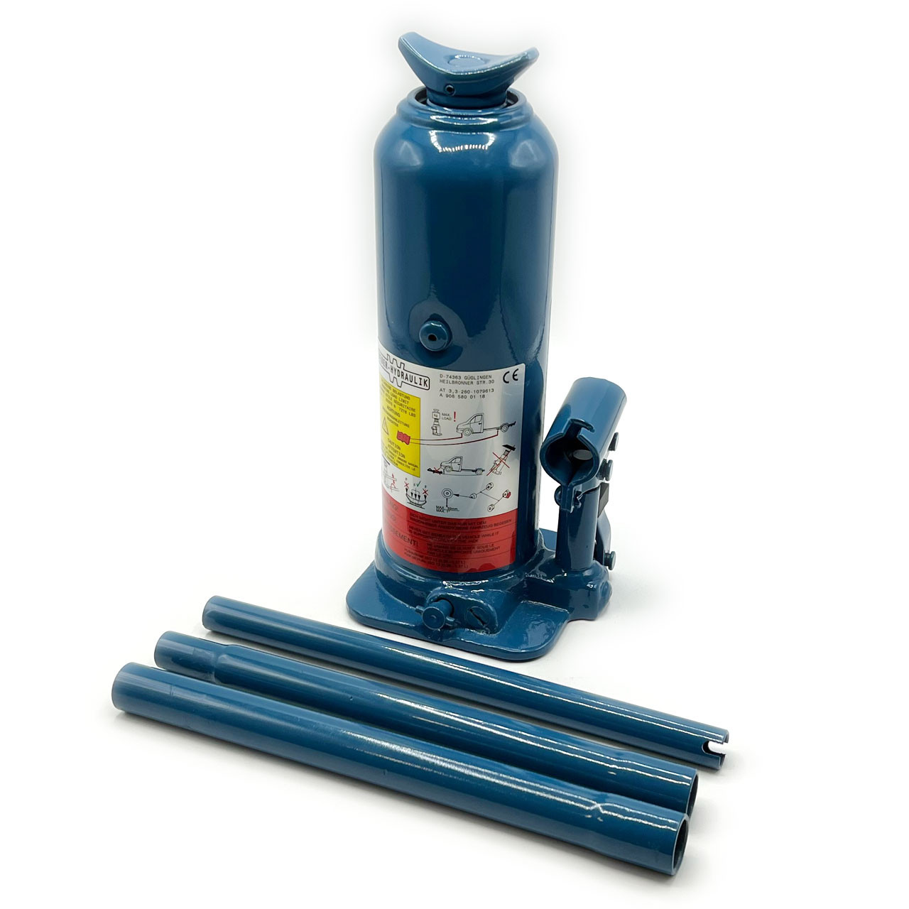 Telescoping Bottle Jack - 3.5 Ton