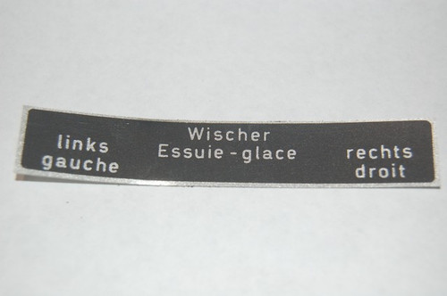 Swiss Dash Label - 733 - 4147