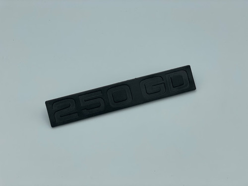 Mirror Badge - 250GD - Black