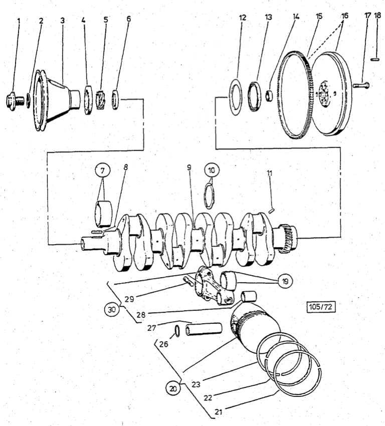 Crankshaft - Piston - Group 01-05