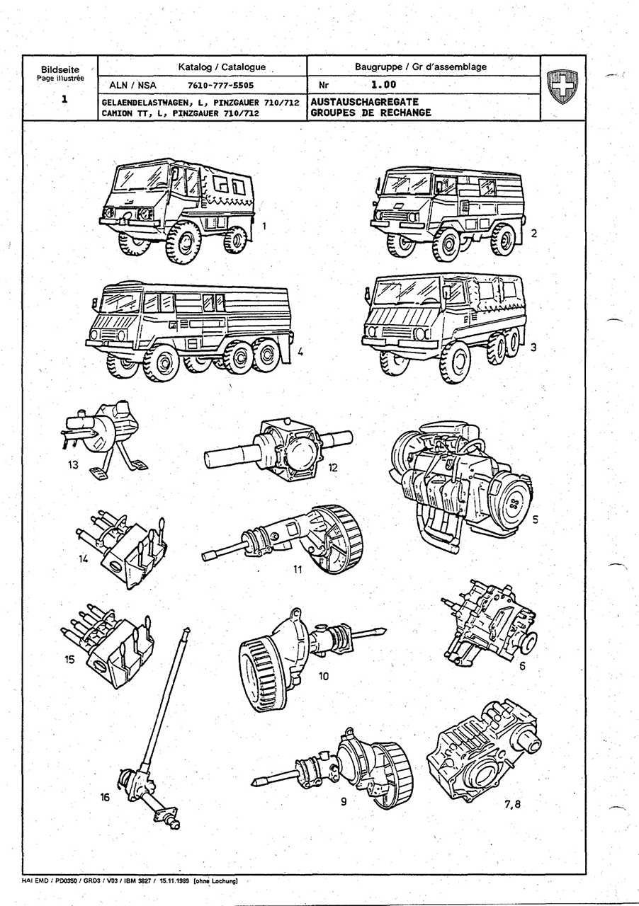 Assemblies - Group 01-00