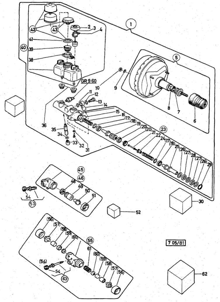Brake Cylinders, Booster - Group 07-05