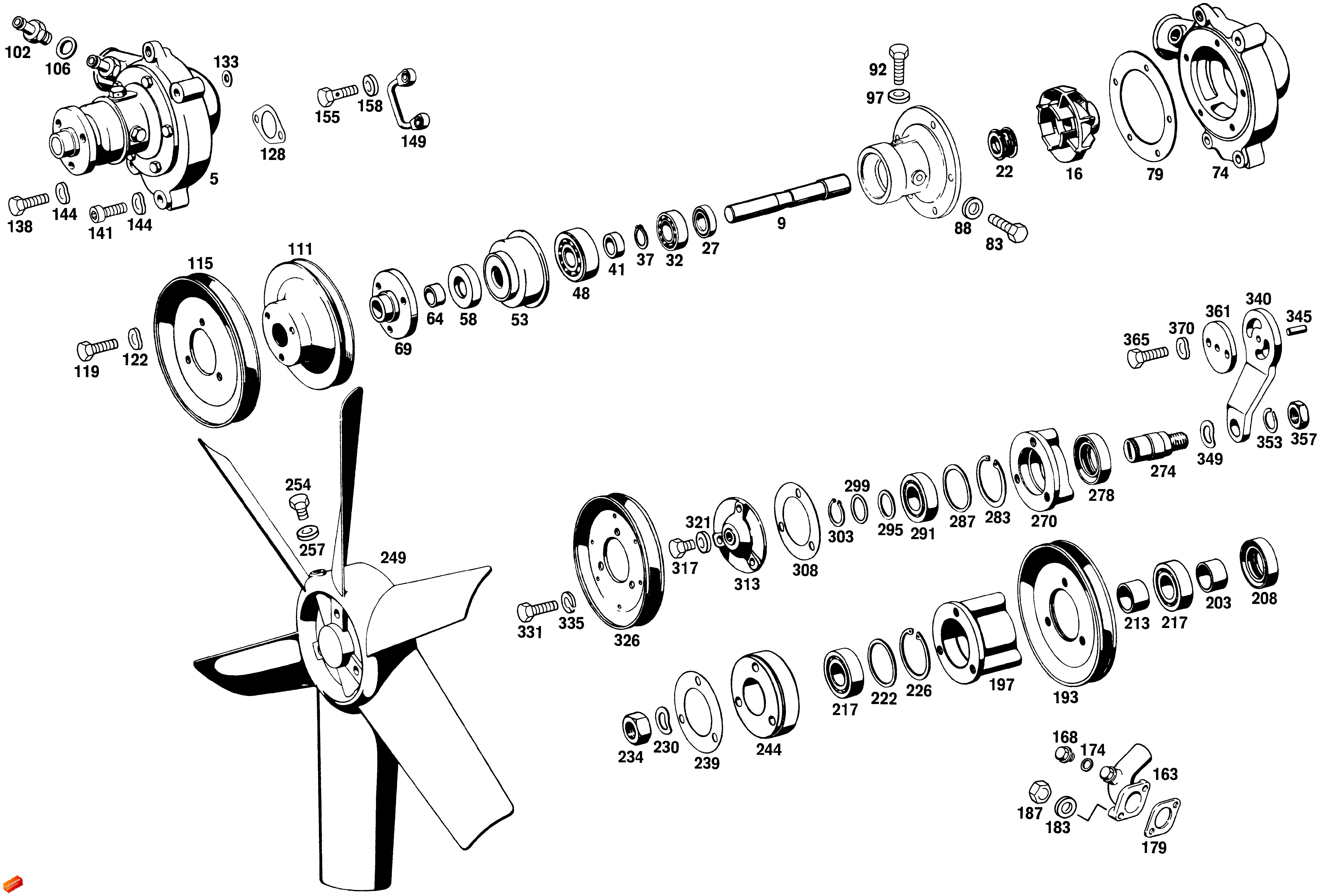 Unimog Parts Unimog 404 404 Engine Cooling System EXPEDITION