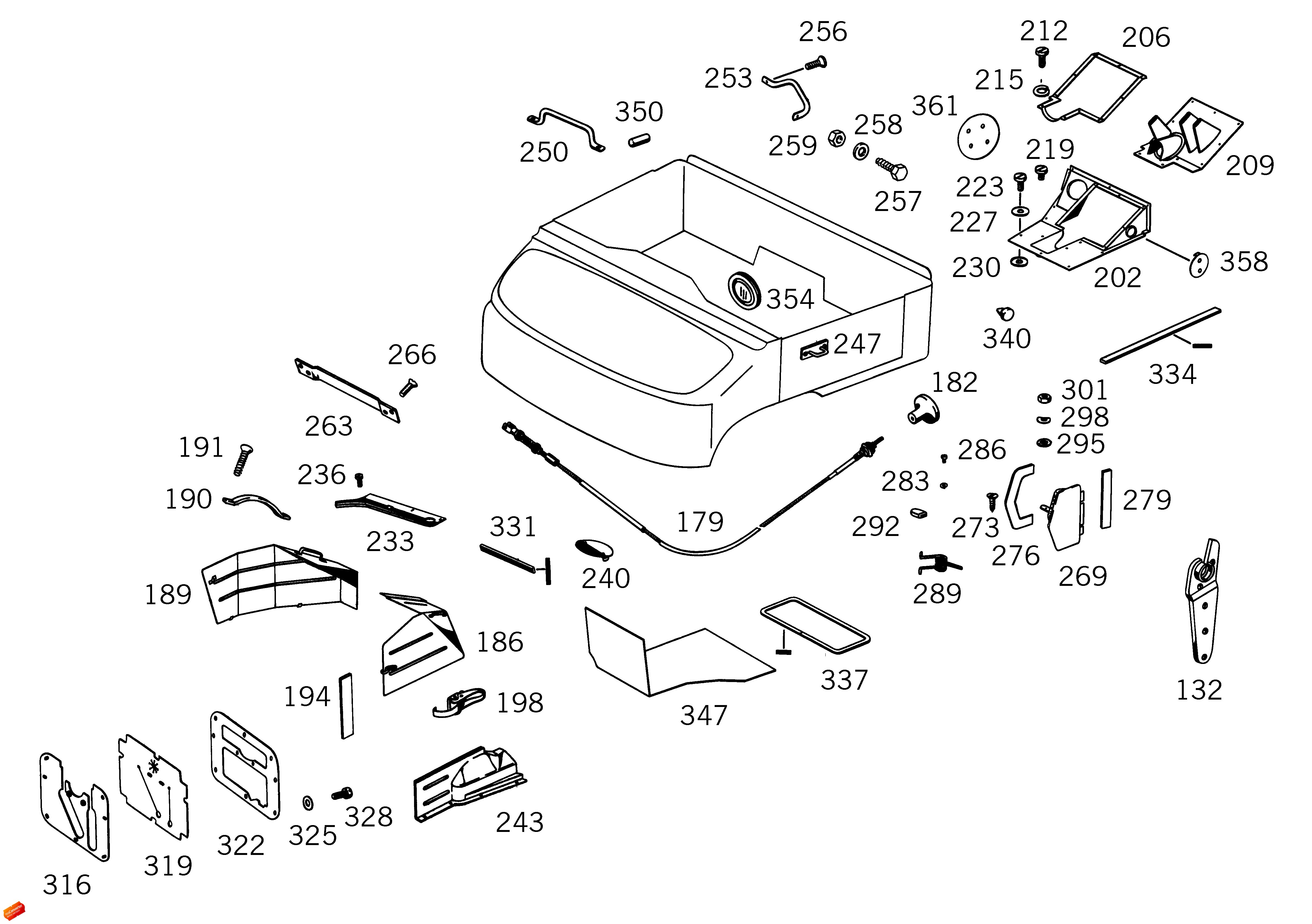 Unimog Parts - Unimog 404 - 404 Body Parts - Standard Cab 2