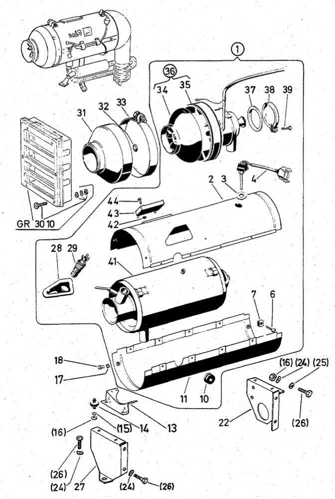 Mounting Espar Heater - Group 30-20