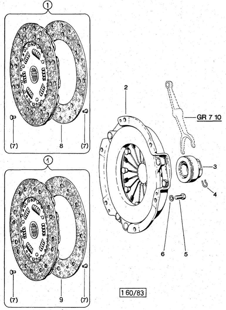 Pinzgauer Clutch - Group 01-60