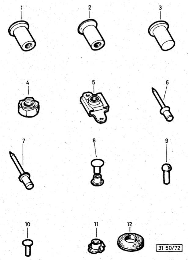 Rivets - Group 31-50