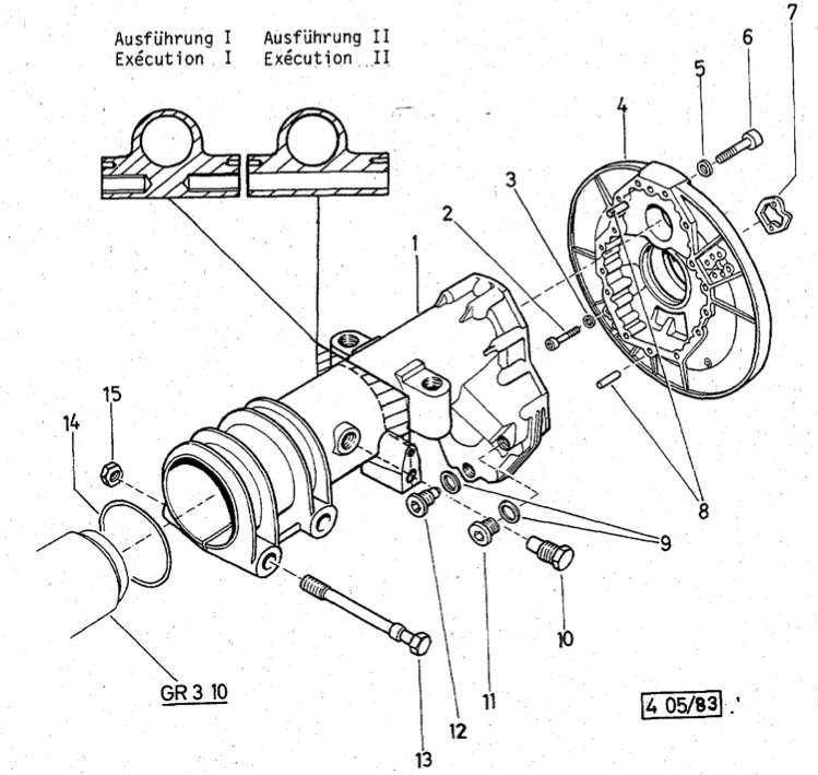 Wheel Drive Rear Housing - Group 04-05