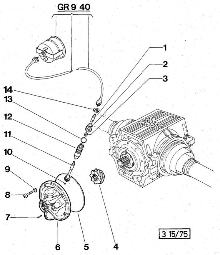 Speedometer Drive - Group 03-15