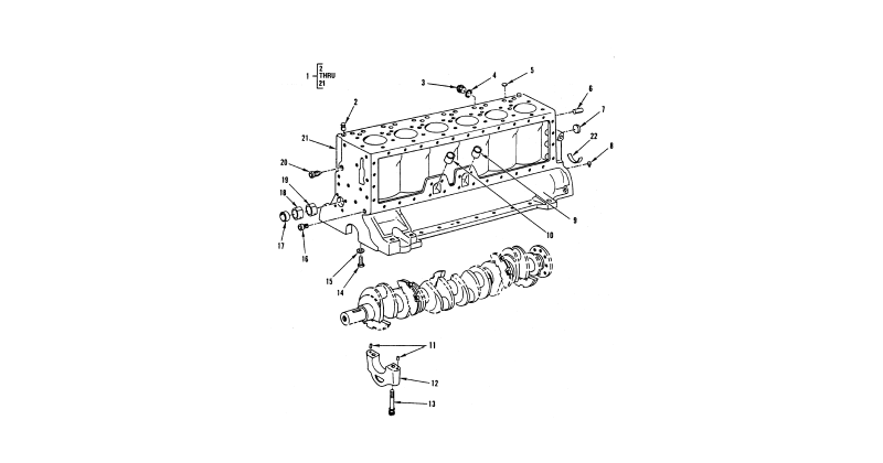 0003 00-2 FG 2. Crankcase, Block, etc