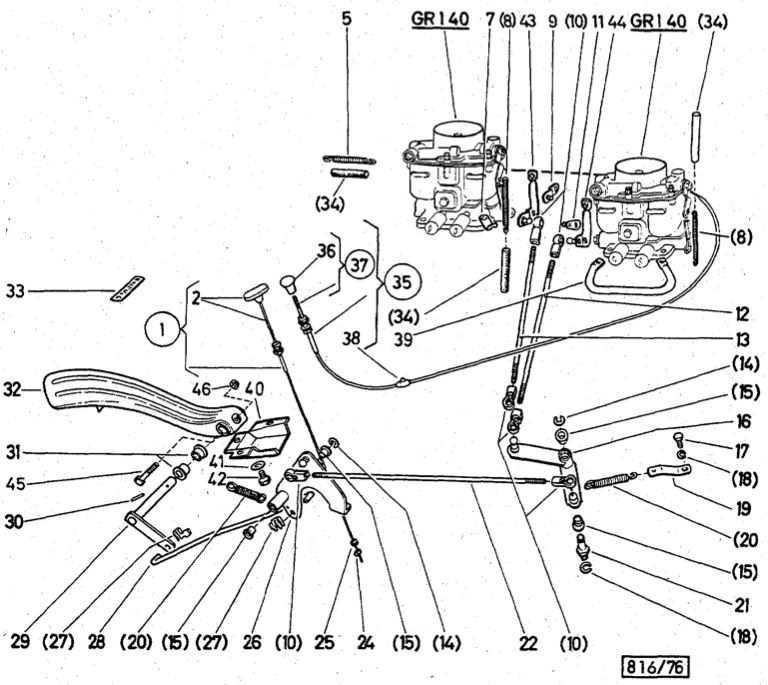 Accelerator Linkage - Group 08-15