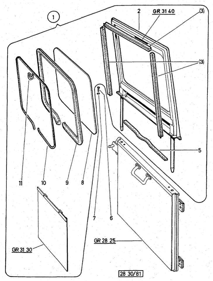 Tailgate Upper K-Models - Group 28-30