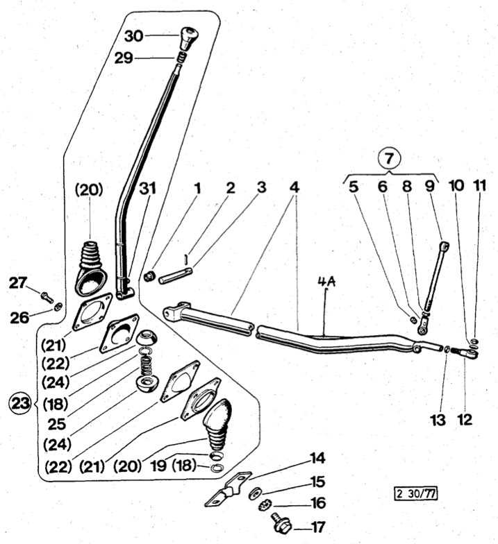 Shifter Linkage - Group 02-30