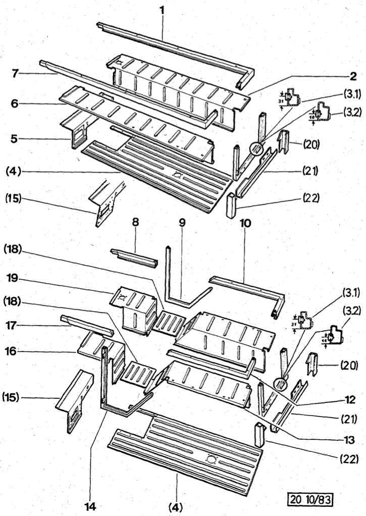 Floorboard Rear - Group 20-10
