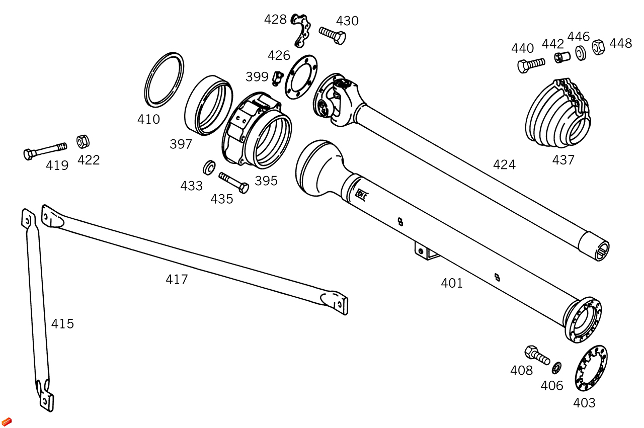 unimogu専用 Unimog Parts - Unimog 404 - 404 Chassis Parts - Gears