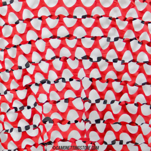DEVIL RED CAMOUFLAGE NETTING - SAMPLE DEVIL RED CAMOUFLAGE NETTING - SAMPLE