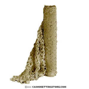 Desert Bulk Roll Camo Netting, Premium Ultra-Lite Desert Bulk Roll Camo Netting, Premium Ultra-Lite
