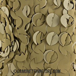Desert Camo Netting - Pattern Closeup Desert Camo Netting - Pattern Closeup