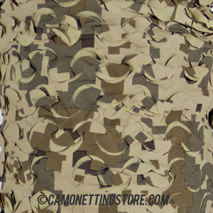 Desert Digital Camo Netting - Pattern Closeup Desert Digital Camo Netting - Pattern Closeup