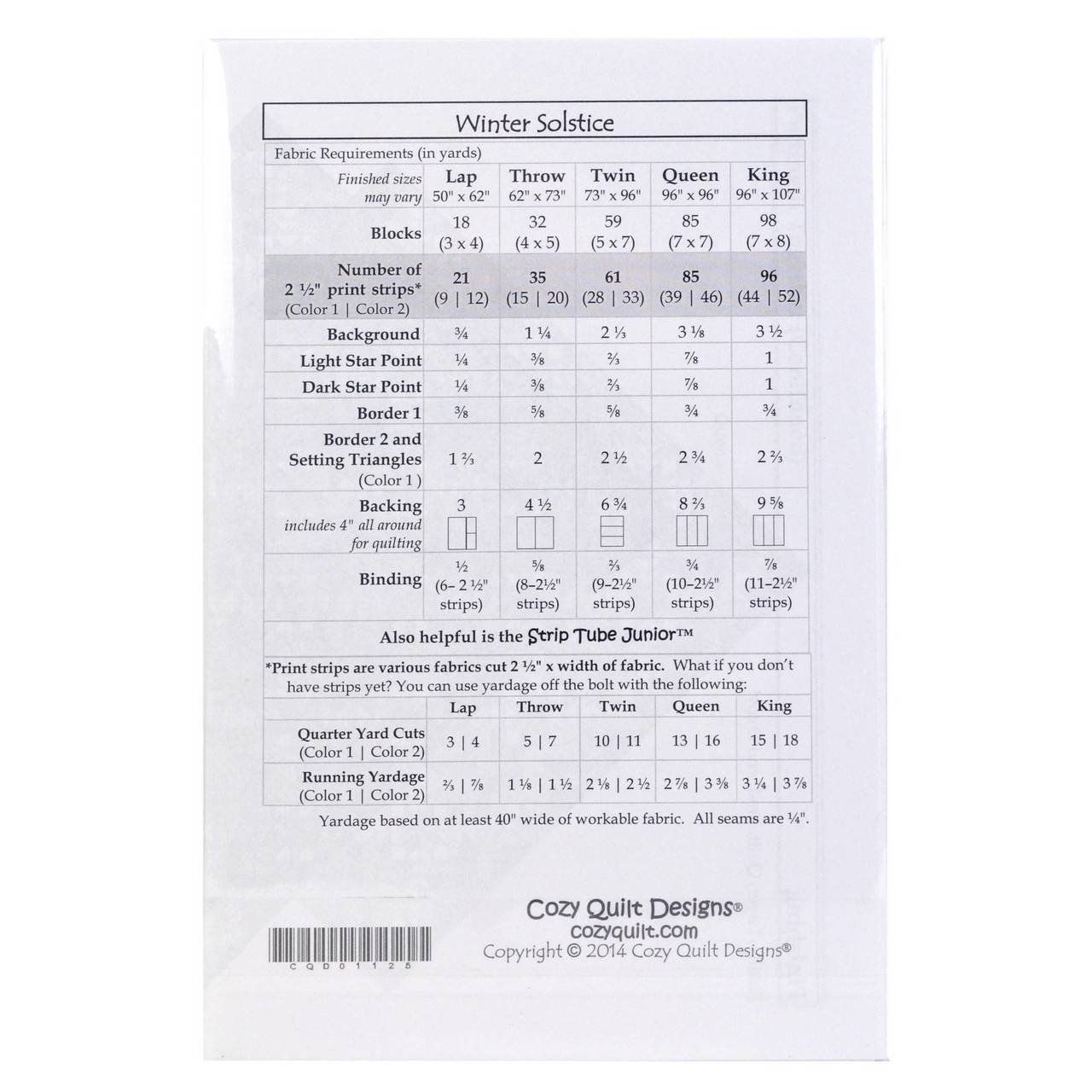 Winter Solstice Cozy Quilt Designs Pattern Old Mill Quilting