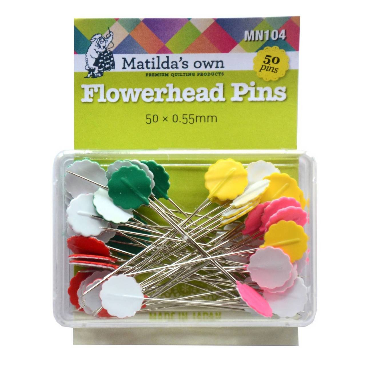 Flower Head Pins