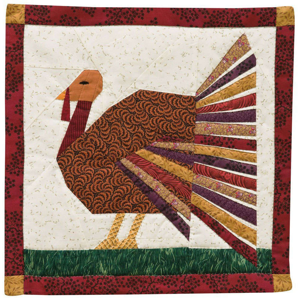paper pieced turkey pattern