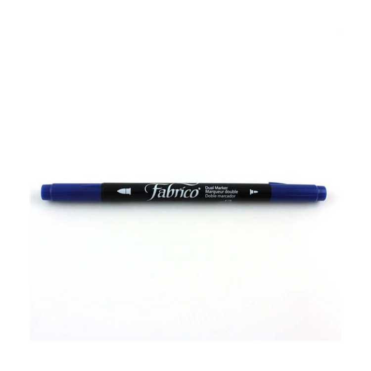 Tsukineko Fabrico Dual Tip Marker #118 ULTRAMARINE Old Mill Quilting