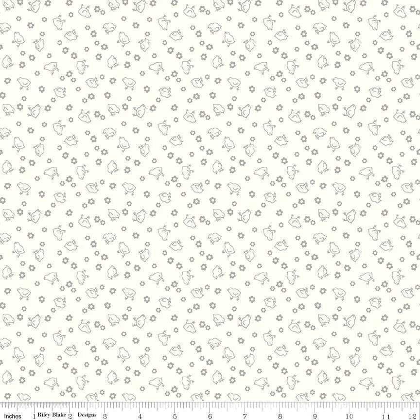 Riley Blake Designs Hush Hush 2 Chicks Fabric C12873 - Old Mill Quilting