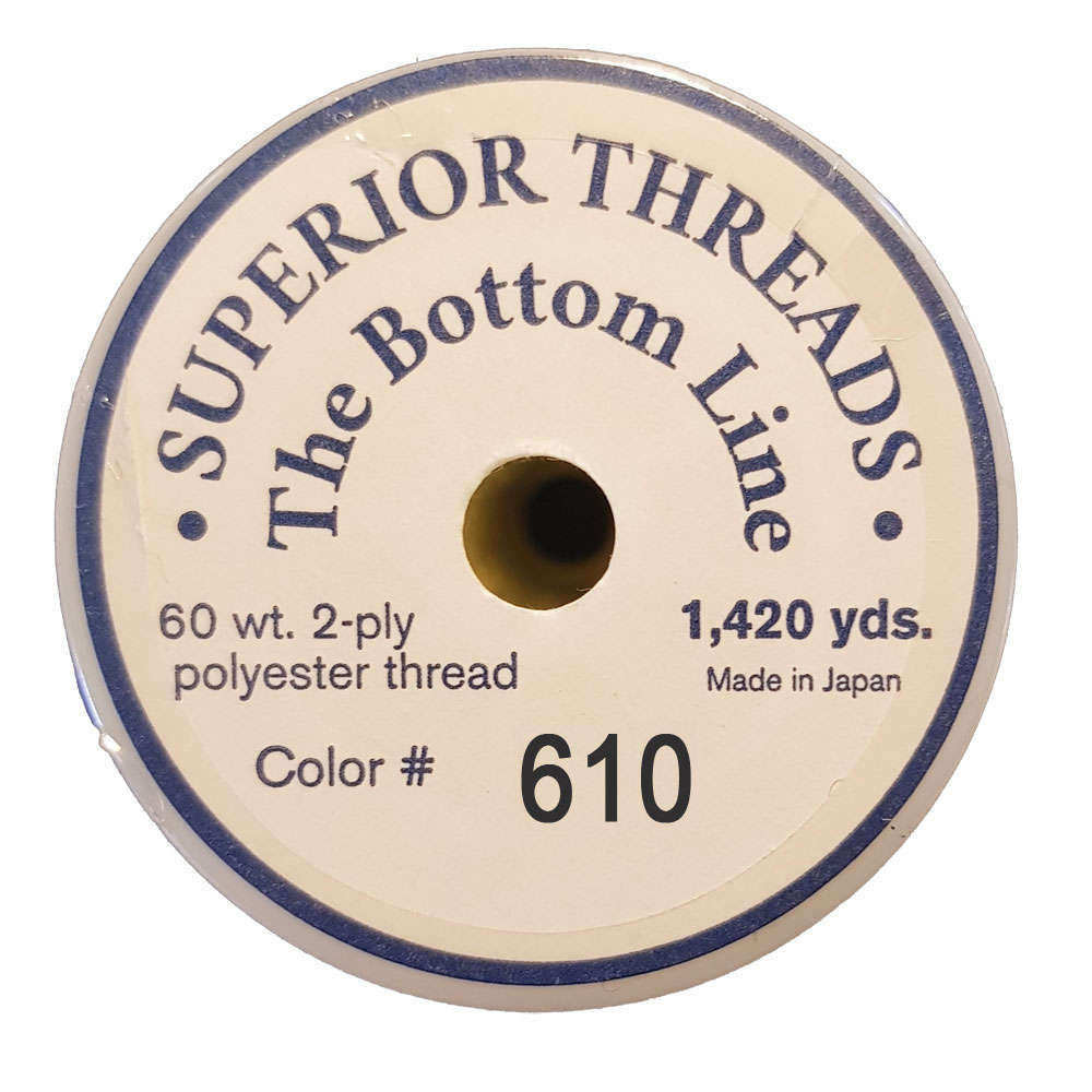 Bottom Line Superior Threads 60 Weight LIGHT BLUE #610 1300m Made in ...