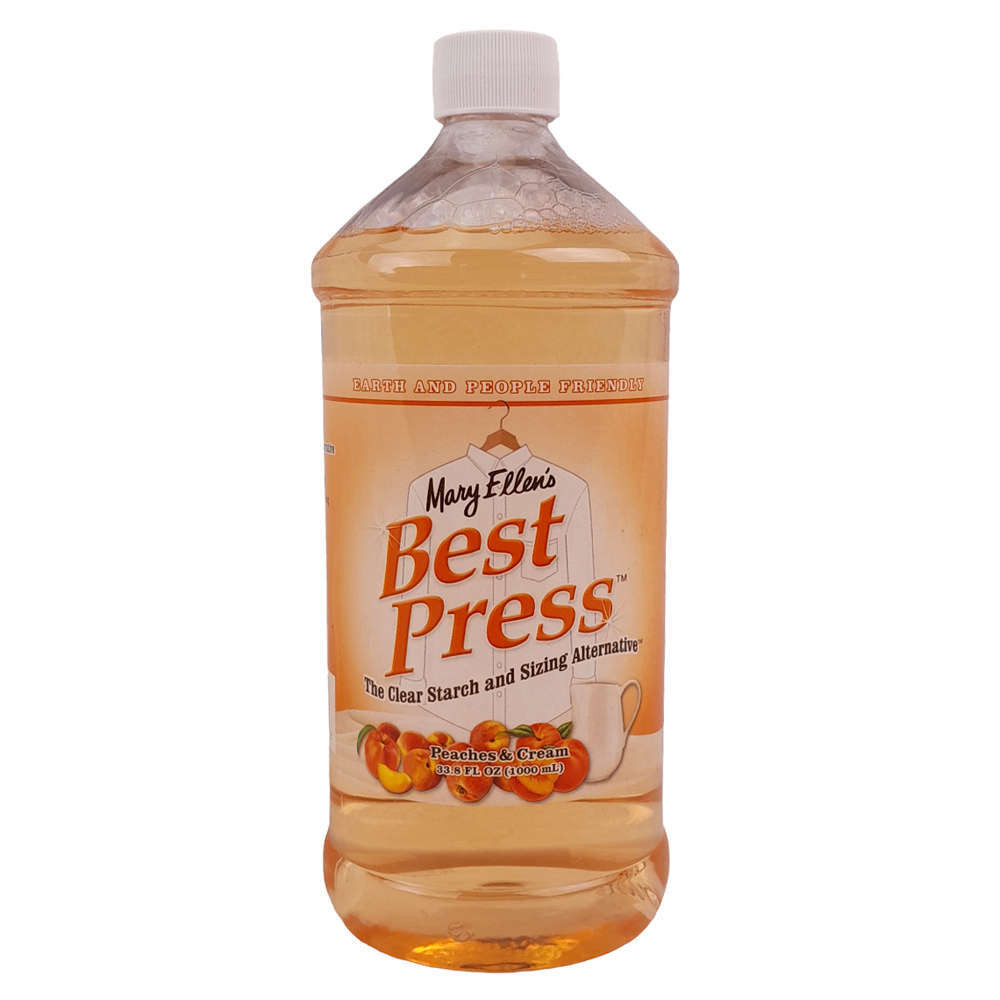 Mary Ellens Best Press Spray Starch Peaches & Cream 1L Old Mill Quilting