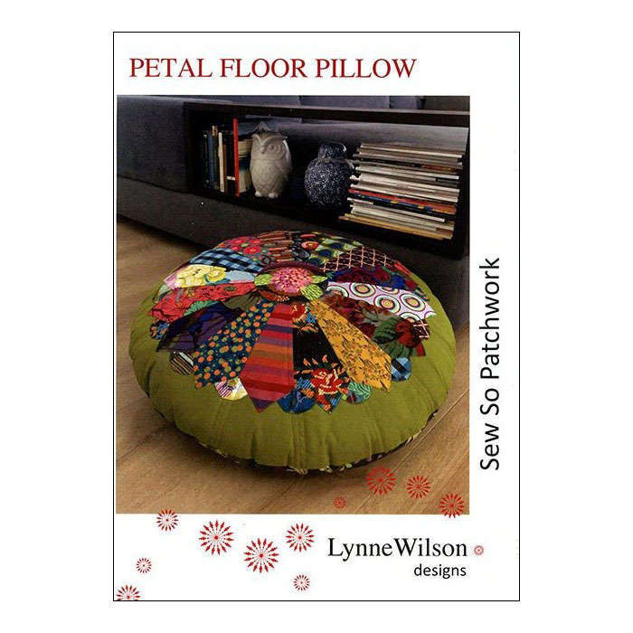 Sewing Pattern Making Floor Cushions Petal Floor Pillow Pattern By