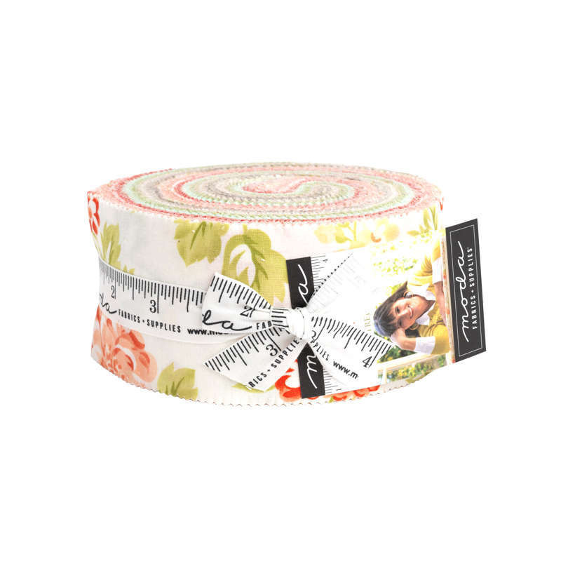 Moda Jelly and Jam Jelly Roll 2.5" Fabric by Fig Tree & Co - Old Mill ...