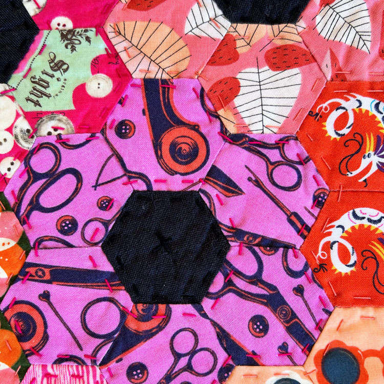 Hey Patterns Hey Hexy Cushion Pattern by Craftapalooza Designs - Old Mill Quilting
