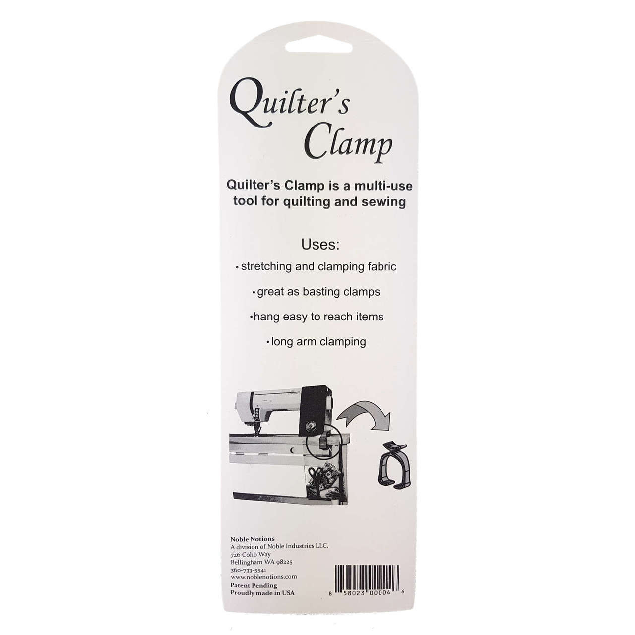 Quilters Clamps By Noble Notions 3 Pack Old Mill Quilting