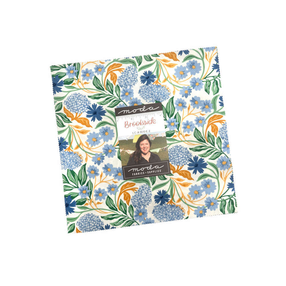 Moda Brookside Layer Cake 10" Squares Fabric by 1Canoe2 - Old Mill Quilting