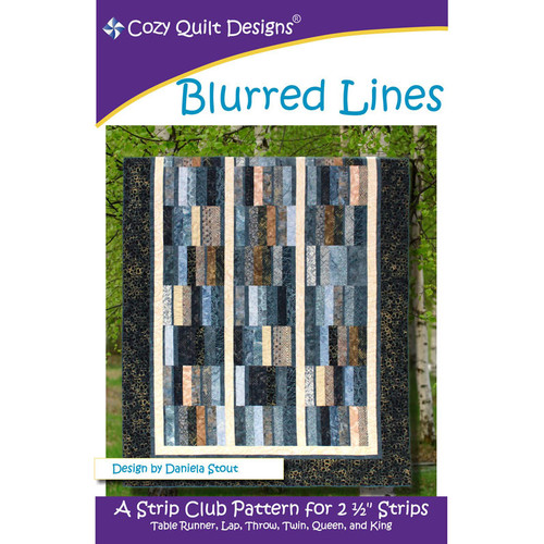 Blurred Lines Quilt Pattern By Cozy Quilt Designs
