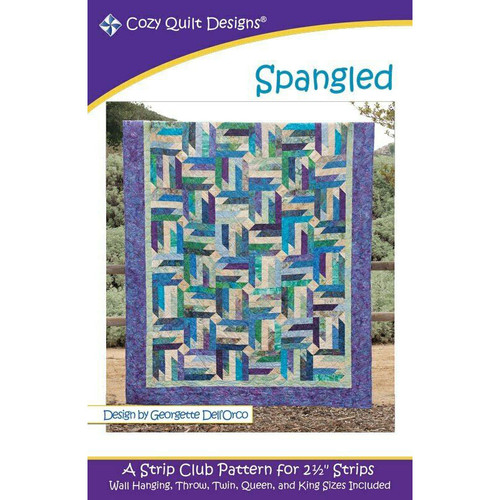 Spangled Quilt Pattern By Cozy Quilt Design