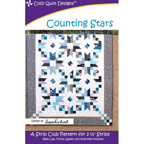 Counting Stars Quilt Pattern by Cozy Quilt Design