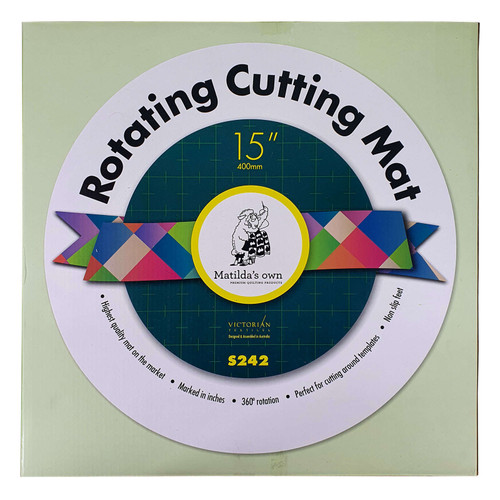 Rotating Cutting Mat 15 Inch Diameter Matilda's Own