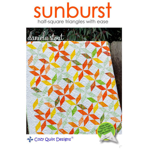 Sunburst Quilt Pattern By Cozy Quilt Designs