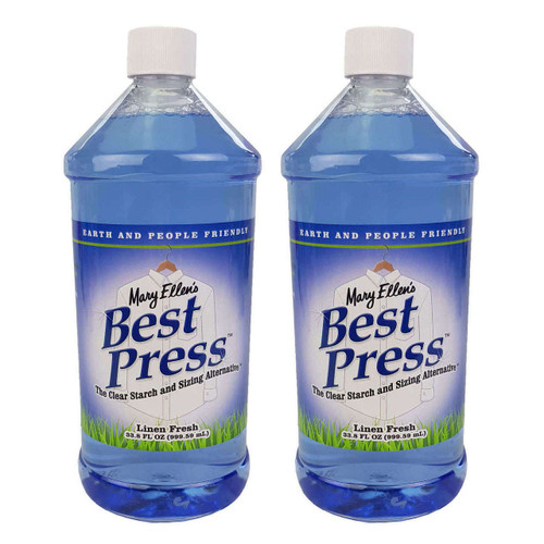 Mary Ellens Best Press Spray Starch Linen Fresh 2 x 1000ml Refill