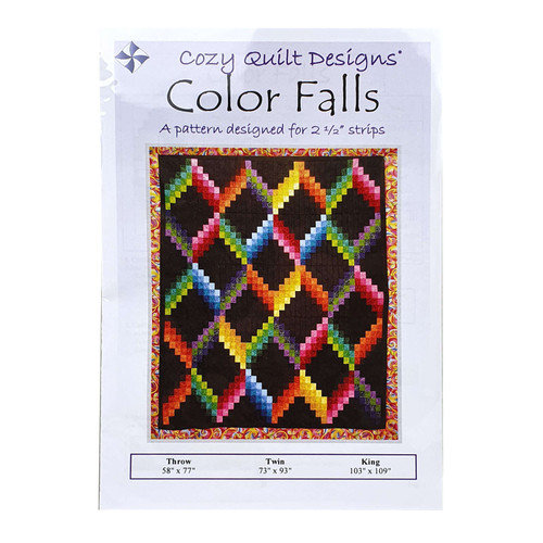 Color Falls Quilt Pattern by Cozy Quilt Designs