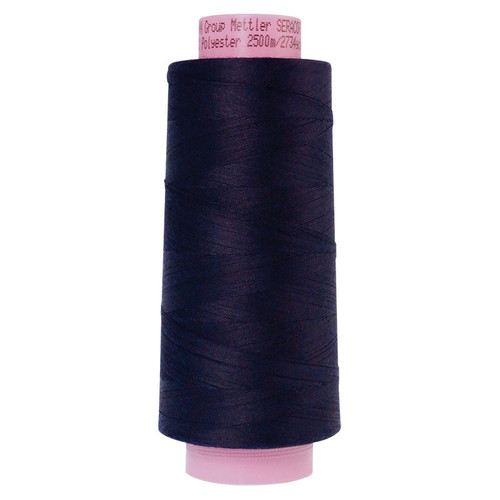 Seracor 0825 NAVY 2500m (2734yd) Polyester Thread By Mettler