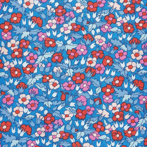 Liberty Of London Carnaby Collection - Piccadilly Poppy A - RETRO INDIGO