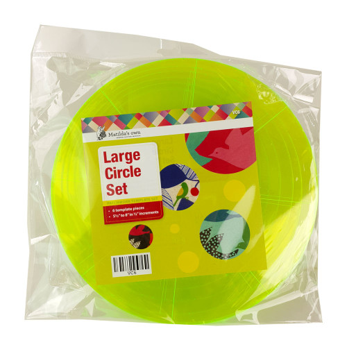 Large Circle Set Patchwork Template Set