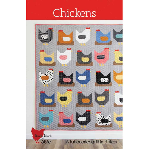 Chickens Quilt Pattern by Cluck Cluck Sew