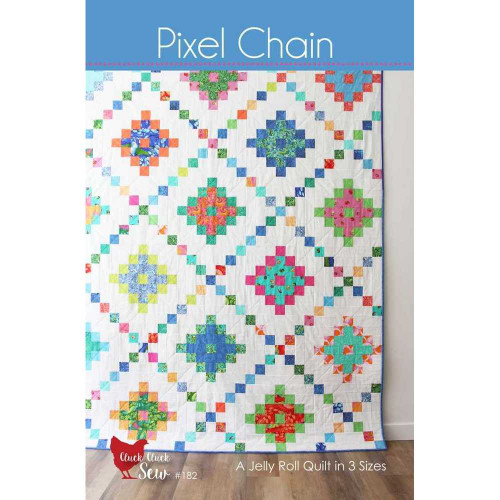 Pixel Chain Quilt Pattern by Cluck Cluck Sew