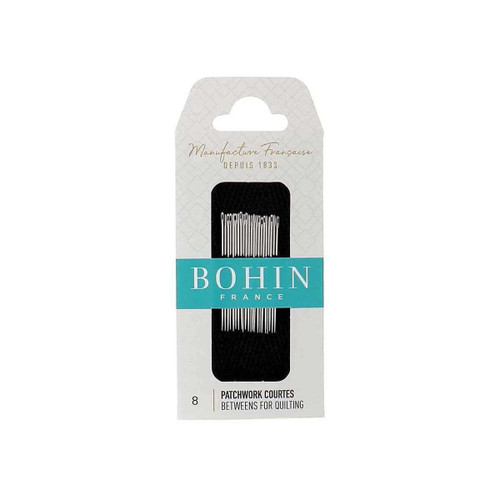 Bohin Betweens Quilting A1/2F Size 8 Needles 20 Pack Made in France