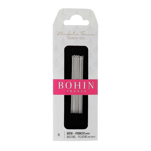 Bohin Milliners A31F Size 8 Needles 15 Pack Made in France