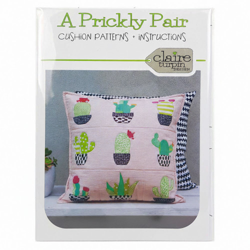 A Prickly Pair Cushion Pattern By Claire Turpin Design